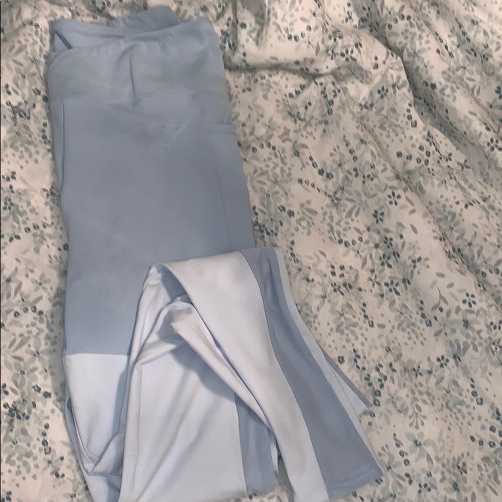 Nikki Blackletter Gymshark Dusk Blue Medium (NWOT)
